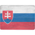 Slovakia Flag Distressed Surface Laptop Studio Skin